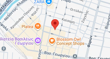 Location of business on map