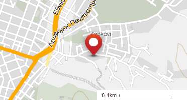 Location of business on map