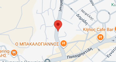 Location of business on map