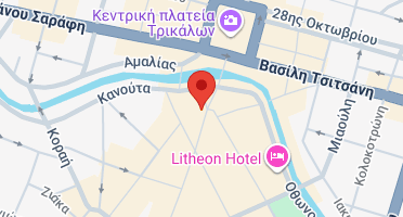 Location of business on map