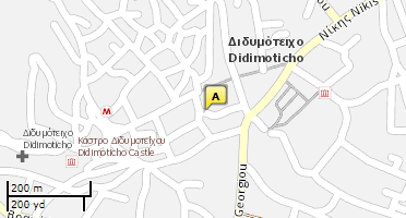 Χάρτης και σημείο της επιχείρησης
