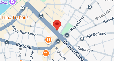 Location of business on map