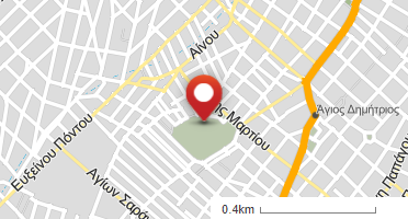 Location of business on map