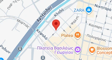 Χάρτης και σημείο της επιχείρησης