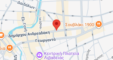 Location of business on map