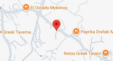 Location of business on map