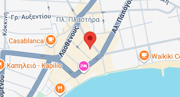 Location of business on map