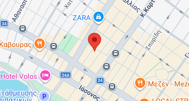 Location of business on map