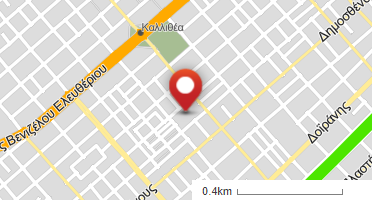Location of business on map