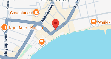 Location of business on map