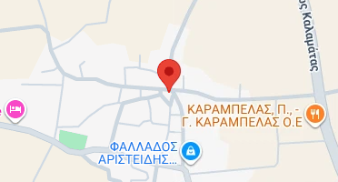 Location of business on map