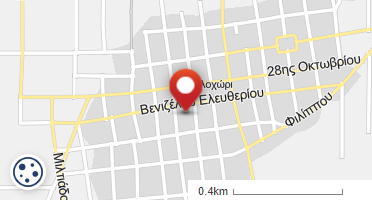 Location of business on map