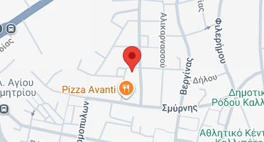 Χάρτης και σημείο της επιχείρησης