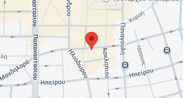 Location of business on map