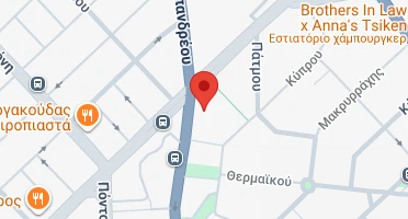 Location of business on map