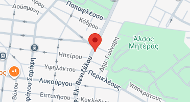 Location of business on map