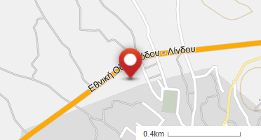 Location of business on map