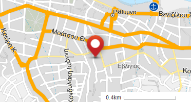 Location of business on map