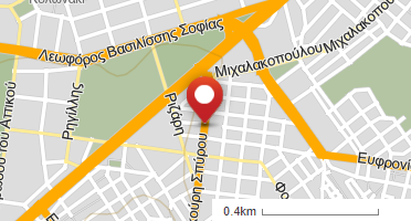 Location of business on map