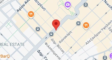 Location of business on map