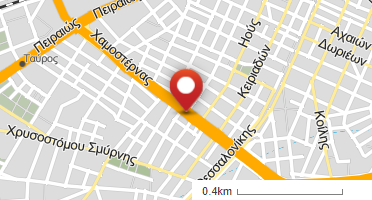 Location of business on map