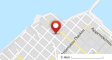 Location of business on map