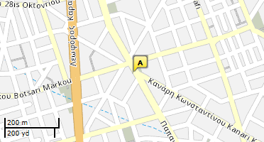 Χάρτης και σημείο της επιχείρησης