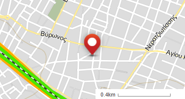 Location of business on map