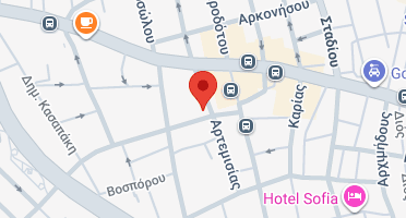 Χάρτης και σημείο της επιχείρησης