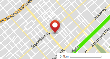 Location of business on map