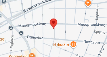 Location of business on map