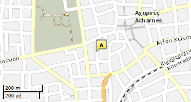 Location of business on map