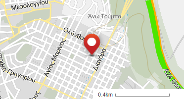 Location of business on map