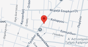 Location of business on map