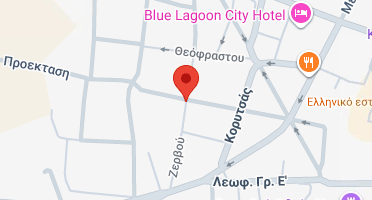 Location of business on map