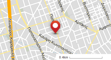 Location of business on map