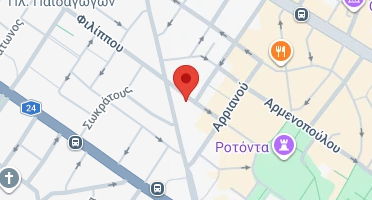 Location of business on map