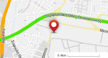 Location of business on map