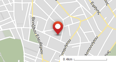 Location of business on map