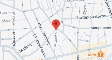 Location of business on map