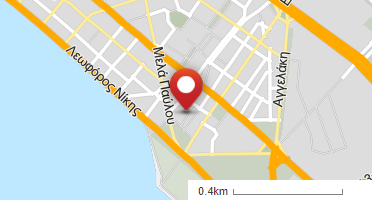 Location of business on map
