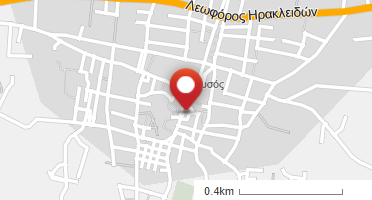 Location of business on map