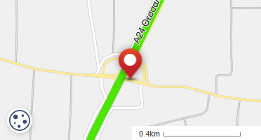 Location of business on map