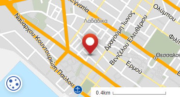 Location of business on map