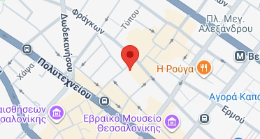 Location of business on map