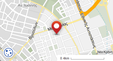 Location of business on map