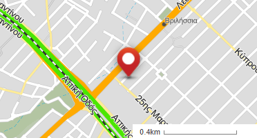 Location of business on map