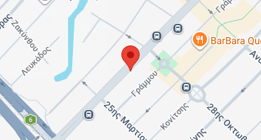 Location of business on map