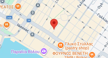 Location of business on map