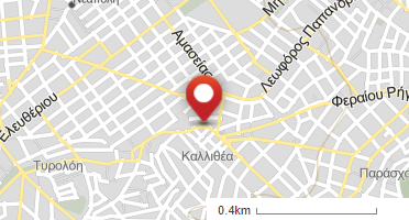 Location of business on map